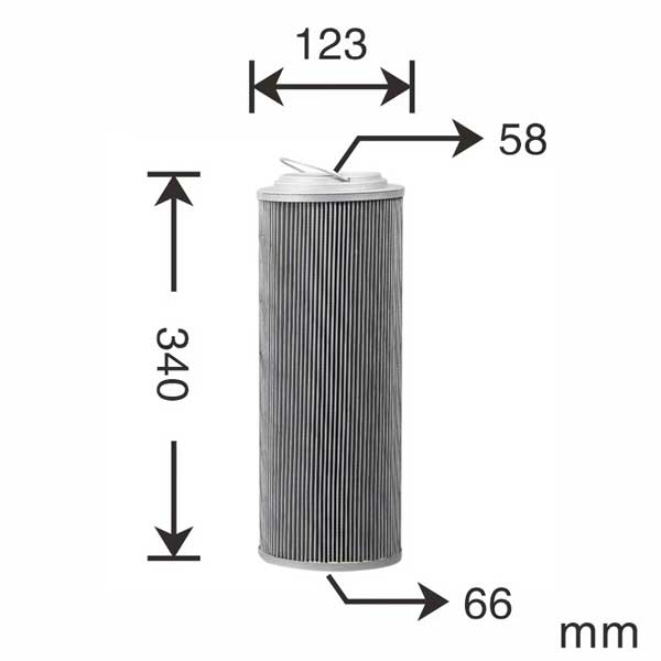 Filtro de Retorno de Aceite Hidráulico 730403010028