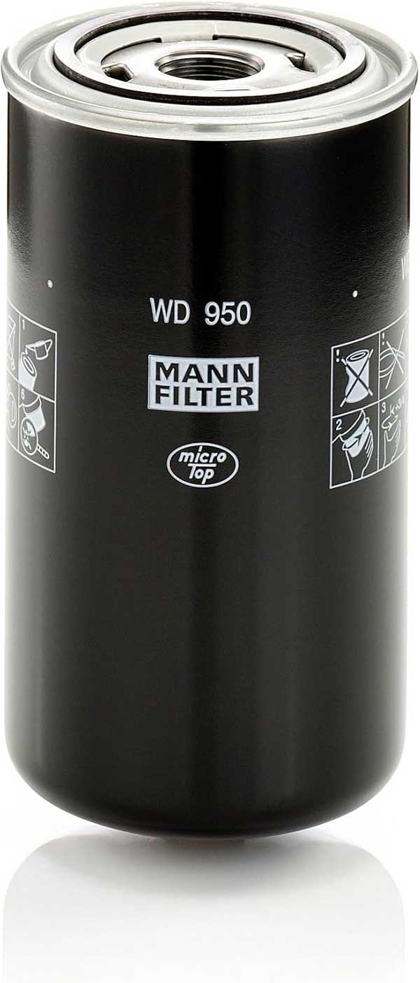 Filtro de aceite WD950 compatible con compresor de aire USA1 SH15D / KL510-016