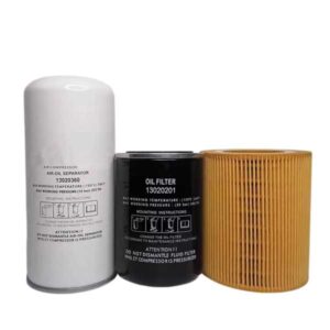 Filtro separador de aceite 13020360 +filtro de aceite 13020201 + filtro de aire 13020102 C1250 para compresor de aire 1115kW