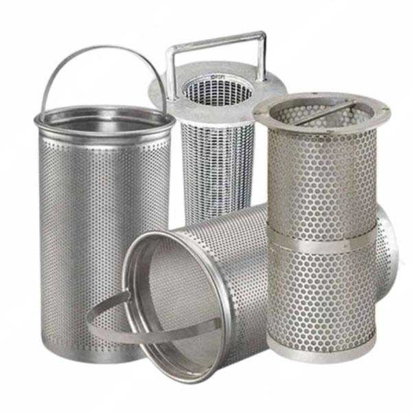 Fabricación de Filtros tipo cesta canastilla industrial